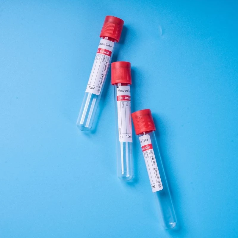 Serum Blood Clot Activator Collection Tube
